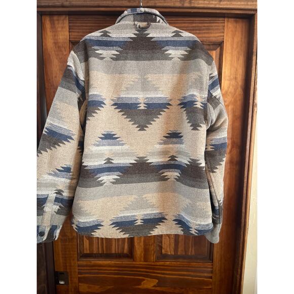 JACHS NEW YORK SHERPA LINED Wool blend jacket - Picture 6 of 8